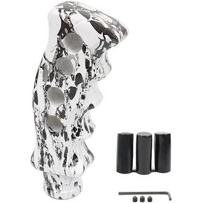 Universal Doodle Slotted Pistol Grip Handle Manual MT Gear Stick Shift Knob Shifter Fit Most Manual Auto Vehicles
