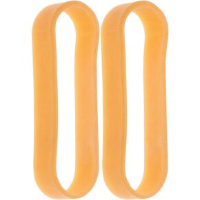 Healifty Ceramic Tools 2Pcs Silicone Rubber Bands Elastic Rubber Wrapping Bands Pottery Tie Belts for Notebook Outdoor Gear Packing Ceramics Tools