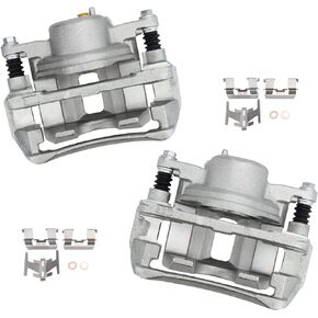 DRIVESTAR 19B1460 19B1461 Pair of 2 Front Disc Brake Caliper, for Acura Integra/CL/TL, Honda CR-V/Prelude/Odyssey/Accord, for Isuzu Oasis
