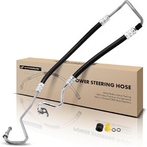 A-Premium Power Steering Pressure Hose Line Assembly Compatible with Cadillac CTS 2008-2014 3.0L 3.6L