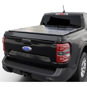 Hard Folding Truck Bed Tonneau Cover|CFHT-037|Fits 2022-2024 Ford Maverick 4' 6" Bed (54.4")