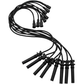 TRQ Ignition Spark Plug Wire Kit Set for Dodge Pickup Truck SUV 5.7L 5.9L Gas V8 New