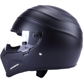 CRG Full-Face Motorcycle Street Bike Fiberglass Helmet DOT Certified Motocross Helmet