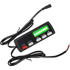 وحدة تحكم شاشة العرض الجديدة LE-JX، صندوق التحكم، مقبس متصل دائري أسود، شريط ضوء الطوارئ لمستشار المرور مقاس 35.5 بوصة in Kuwait