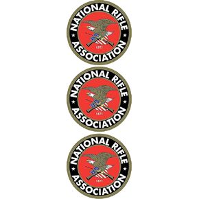 National Rifle Association Logo Car Decal Sticker Vinyl NRA American USA Car Truck Bumper Windshield Helmet Toolbox Hardhat