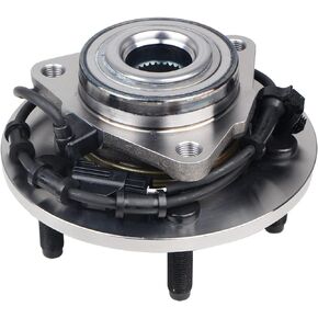 515073 Front Wheel Hub and Bearing Assembly Compatible with Dodge Ram 1500 2002 2003 2004 2005, 5 Lugs w/ABS