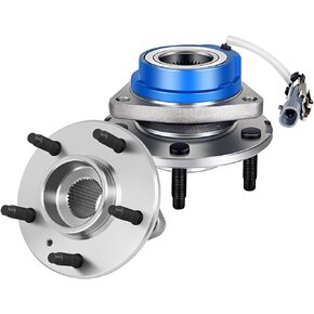 ECCPP 2 Front Wheel Hub Bearing Assembly 97-05 for Buick Century 00-05 for Pontiac Bonneville 97-05 for Cadillac DeVille 00-14 for Chevrolet Impala 97-03 for Oldsmobile Aurora 513121 5 Lug