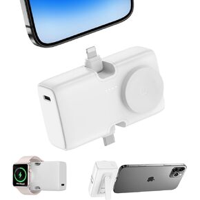 Portable Charger,4500mAh Power Bank, External Battery Pack Lightweight Backup Charger, Backup Charger for iPhone/iwatch/Samsung Galaxy/Google Pixel/iPad