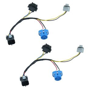 2pcs Headlight Wiring Harness Headlamp Connector Replace 22740620 645-205 Compatible with 2005-08 Chevy Cobalt, 07-09 Pontiac G5, 05-06 Pursuit