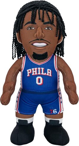 Bleacher Creatures Philadelphia 76ers Tyrese Maxey مجسم من القطيفة مقاس 10 بوصات NBA - نجم كبير للعب أو العرض in Saudi Arabia