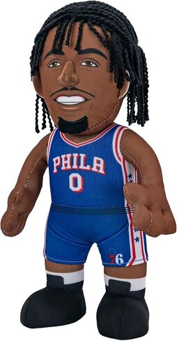 Bleacher Creatures Philadelphia 76ers Tyrese Maxey مجسم من القطيفة مقاس 10 بوصات NBA - نجم كبير للعب أو العرض in Saudi Arabia