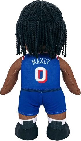 Bleacher Creatures Philadelphia 76ers Tyrese Maxey مجسم من القطيفة مقاس 10 بوصات NBA - نجم كبير للعب أو العرض in Saudi Arabia