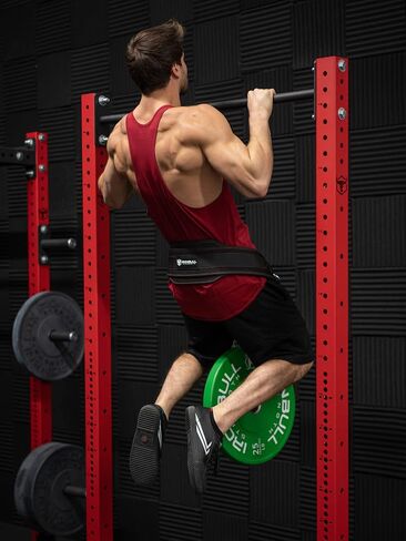 Dip Belt for Weightlifting - Weight Dipping Belt for Lifting Weights - Heavy Duty for Weighted Pull up, Dips, Squats, Hips, Pullups - For Men and Women in Saudi Arabia