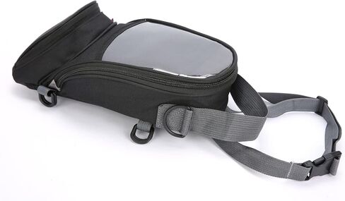 Motorcycle Tank Bag Water-Resistant Magnetic Saddle Bag with Phone Holder Rain Cover Motorcycle Accessory in Kuwait
