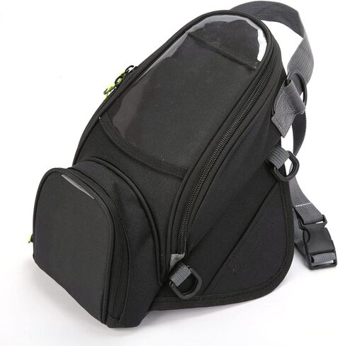 Motorcycle Tank Bag Water-Resistant Magnetic Saddle Bag with Phone Holder Rain Cover Motorcycle Accessory in Kuwait
