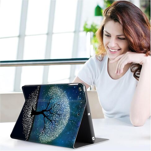 حافظة Vimorco iPad الجيل التاسع 2021، حافظة iPad الجيل السابع/الثامن لحافظة iPad مقاس 10.2 بوصة، غطاء iPad 10.2 بوصة للنوم/الاستيقاظ التلقائي، غطاء iPad الجيل التاسع عرض متعدد الزوايا، زهرة الفراشة in Saudi Arabia
