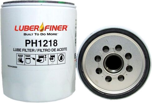 فلتر زيت المحرك Luberfiner PH1218 يناسب سيارات بيك آب مختارة من شيفروليه وجي إم سي (1962-02)، هامر (1996-04) (AC PF1218؛ GM 25160561) in Saudi Arabia