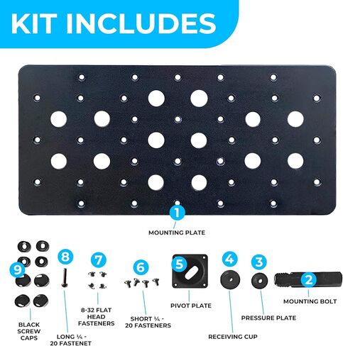 Front Bumper Tow Hook License Plate Mount Bracket for BMW X7 M and M Package 2023-2024, Plate Holder Set w Unique Screw Bolts & Black Screw Caps, License Tag Mounting Kit, Car Accessories in Saudi Arabia