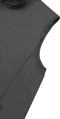 Men's Softshell Vest Fleece-Lined Windproof Sleeveless Jacket for Travel Hiking Fishing Running Golf in Kuwait