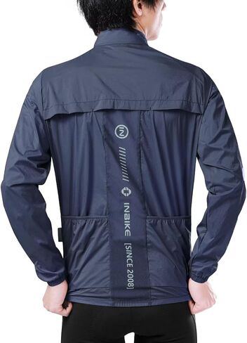 INBIKE Lightweight Cycling Jackets, Quick-dry Packable Thin Breathable Water-resistant Jackets with 2 Pockets for Men Women in Saudi Arabia