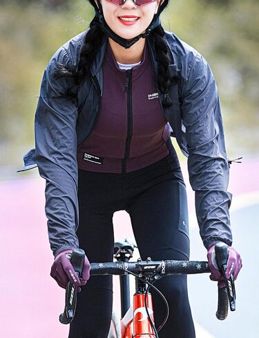 INBIKE Lightweight Cycling Jackets, Quick-dry Packable Thin Breathable Water-resistant Jackets with 2 Pockets for Men Women in Saudi Arabia