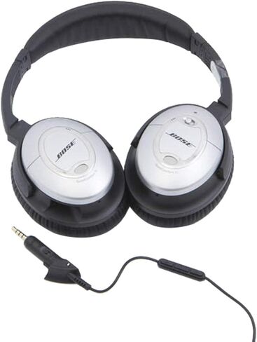 استبدال سلك كابل الصوت 3.5 ملم متوافق مع سماعات الرأس Bose QC15 QuietComfort 15 QC2، وسلك تمديد الصوت مع ميكروفون مدمج والتحكم في مستوى الصوت in Saudi Arabia