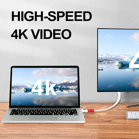 Flat High Speed HDMI Cable (40 Feet) Support 4K 2160P,3D,1080P,Audio Return Channel in Saudi Arabia