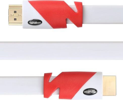 Flat High Speed HDMI Cable (40 Feet) Support 4K 2160P,3D,1080P,Audio Return Channel in Saudi Arabia