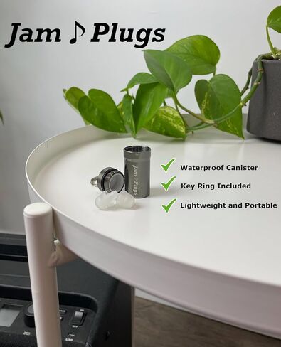 High Fidelity Ear Plugs for Concerts - JamPlugs (1 Pair) in Saudi Arabia