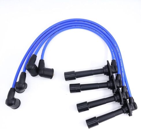 HiSport Spark Plug Ignition Wires Cables 9160 Compatible with 1998-2002 Mazda 626 V 626 V Hatchback，Replace RC-ZE21 FSD7-18-140 000018140C 000018149 000018149A FSD718140B in Saudi Arabia