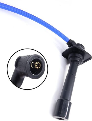 HiSport Spark Plug Ignition Wires Cables 9160 Compatible with 1998-2002 Mazda 626 V 626 V Hatchback，Replace RC-ZE21 FSD7-18-140 000018140C 000018149 000018149A FSD718140B in Saudi Arabia
