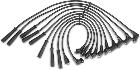 A-Premium Ignition Spark Plug Wires Set of 10 Compatible with Nissan 510 1980-981, 720 1981-1986, 2.0L 2.2L 2.4L in Saudi Arabia