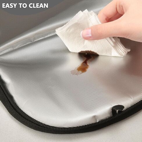 Halloween Skull Car Trash Can with Lid, 7.9 Gallon Capacity, Polyester Material, Foldable and Waterproof in Kuwait