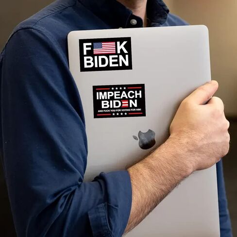 100 قطعة من ملصقات بايدن تمتص ملصق إقالة بايدن فعلت ذلك الملصق جو بايدن ملصق مضحك ملصق شعار حملة شعار محاكاة ساخرة للسيارة والدراجات النارية وخوذات الكمبيوتر المحمول ونافذة ديكور 2 × 3 بوصة in Kuwait