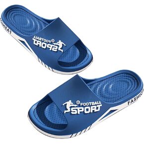 House Slide Sandals For Men Soft Beach Shower Bathroom Comfort Slippers EVA Anti-Slip Shoes
