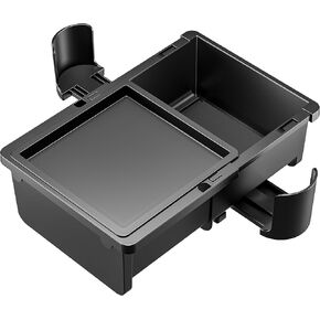 Car Seat Organizer Adjustable Car Interior Supplies Tissue Box Car Storage Boxes With 2 Cup Holders