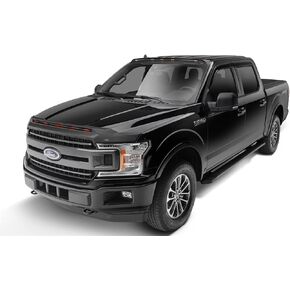 Auto Ventshade [AVS] Aeroskin Lightshield Pro/Hood Protector | يناسب 2015-2020 فورد F-150 (يستبعد Raptor) | انحراف الانحراف المنخفض/درع الأخطاء - 1 جهاز كمبيوتر. ، أسود محكم | 953096