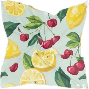 Silk Scarf Women's Fashion Square Satin Headscarf Neck Scarf Head Hair Wraps 23.6 Inches
