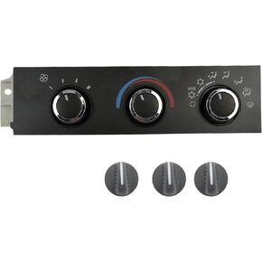 Front A/C Heater Climate Control Module Panel Switch Compatible with 1996-2020 Chevy GMC Express Savana 1500 2500 3500 G30 Cargo 599-217 15773678
