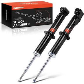 A-Premium Rear Pair (2) Shock Absorber Compatible with Mini Cooper Countryman 2011-2016, Cooper Paceman 2014-2016, Driver and Passenger Side