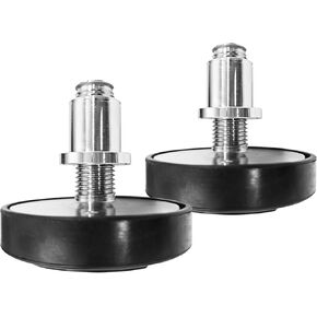 2PCS 35mm Shaft Diameter Car Lift Rubber Tray Heightening Feet Plus High Leg Pads, Screw Up Car Lift Pads Heightening Feet Tray