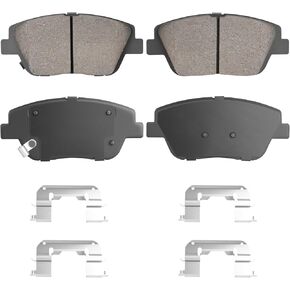 Front Ceramic Brake Pads Set for Hyundai Sonata 2011-2015, for Kia Optima 2.4L 2011-2016, 4PCS