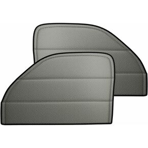 Deluxe Front Door Window Covers（Pair for Chevy Express,Cold Weather Essentials,Magnetic Direct Fit,Insulated,Privacy Screened Express Van Accessories