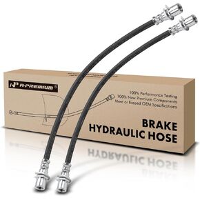 A-Premium Rear Passenger Outer Brake Hydraulic Hose Compatible with Select Chevy, GMC and Cadillac Models - Tahoe/Suburban/Yukon/Yukon XL/Escalade 2015-2018 - Replace# 84183668