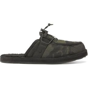 VIKTOS Men's Trenchfoot Warm Comfortable Indoor/Outdoor Lightweight Sherpa Fleece Lined Tactical Slippers | Hi-Rebound EVA Midsole