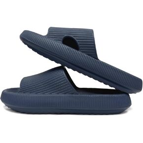 Cloud Slides for Women Men House Slide Sandals Shower Shoes Pillow Slippers Comfort Cushioned Recovery Shower Slipper Thick Sole Non-slip Quick Drying Pillow Shoes Cloud Slipper