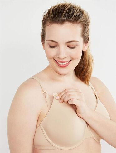 Motherhood Maternity Women's Comfort Lightly Lined Full Coverage Underwire Maternity & Nursing T-Shirt Bra in Kuwait