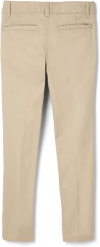 French Toast Skinny Fit Stretch Twill Pant, Khaki, 14 (Young Women) in Saudi Arabia