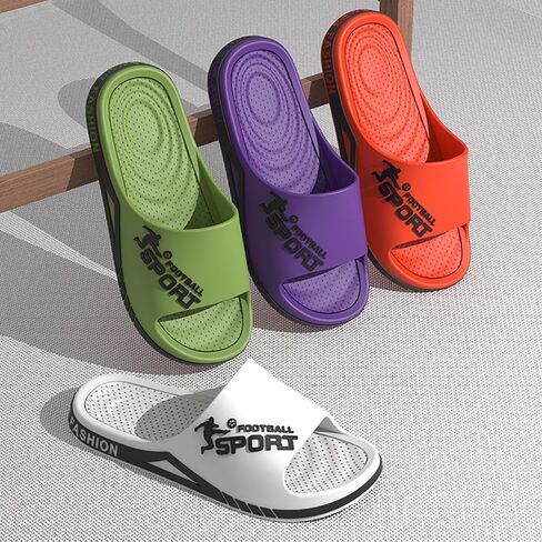 House Slide Sandals For Men Soft Beach Shower Bathroom Comfort Slippers EVA Anti-Slip Shoes in Saudi Arabia