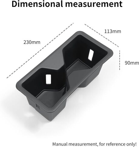 حامل كأس Smabee Center Cust For 2024 2025 Toyota Land Cruiser Prado 250 J250 LC250 Cup Association TPE Drink Organizer Interior Black in Kuwait